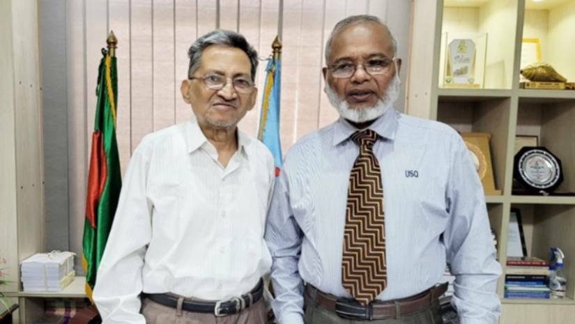 ইউজিসি চেয়ারম্যানের সঙ্গে এইউবি উপাচার্যের সাক্ষাৎ