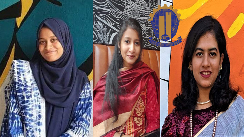 তানজুম মতিন মিতুল, সৈয়দা তাহমিনা ও তাসফিয়া আনোয়ার