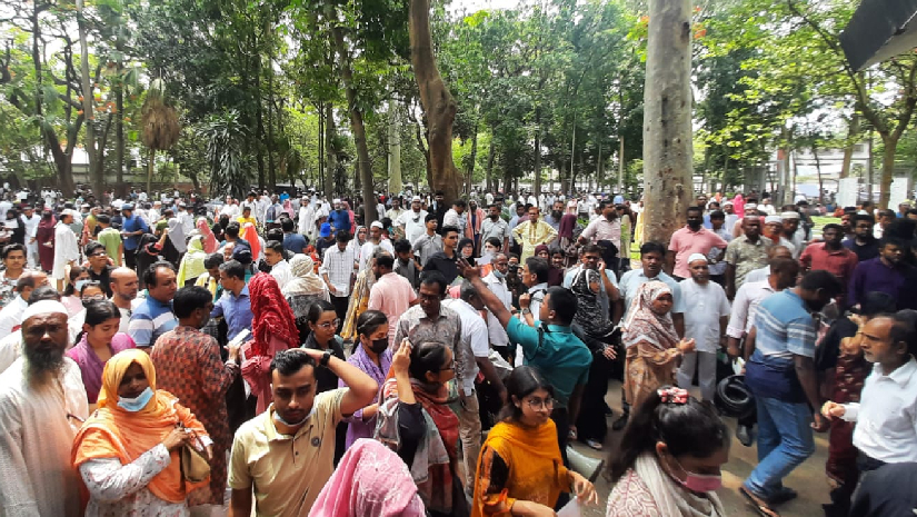 শাবিপ্রবিতে ঢাবির বিজ্ঞান ইউনিটের পরীক্ষা অনুষ্ঠিত 