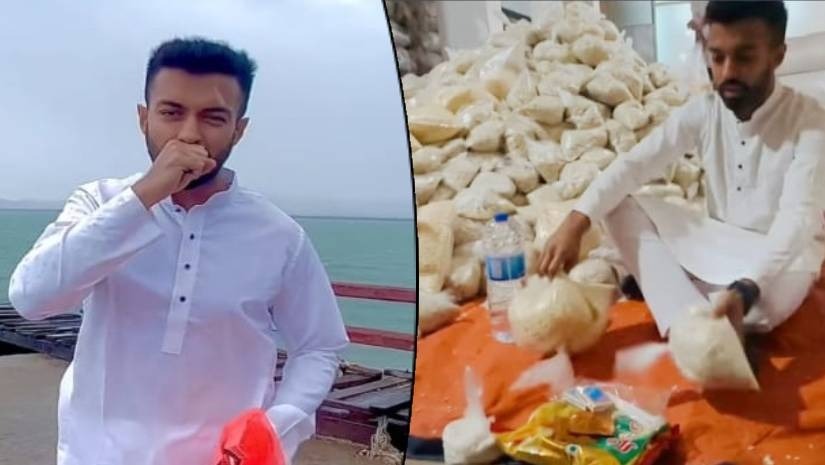 দুর্যোগের আগেই খাবার-পানি নিয়ে প্রস্তুত ফারাজ করিম