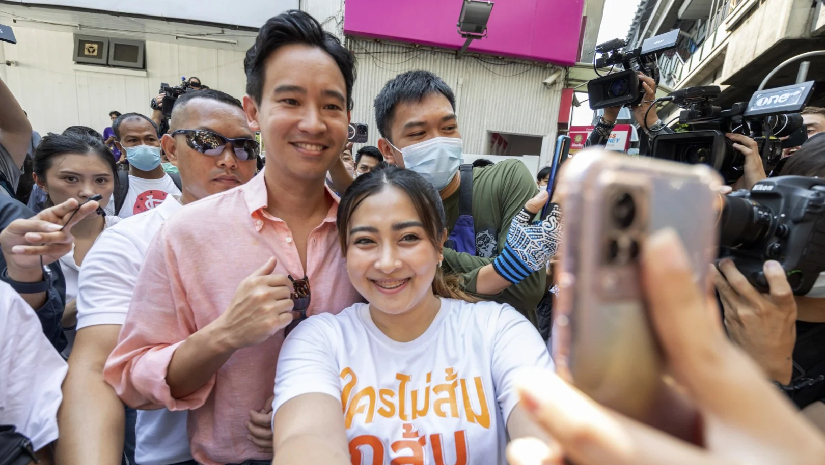 থাইল্যান্ডের নির্বাচনে বিরোধীদের জয়, সেনা-সমর্থনের বিদায়