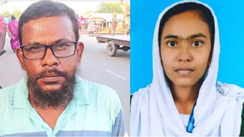 একসঙ্গে এসএসসি পরীক্ষা দিচ্ছেন বাবা-মেয়ে