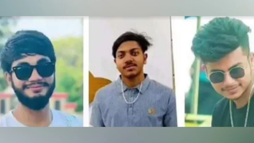 নিহত তিন বন্ধু