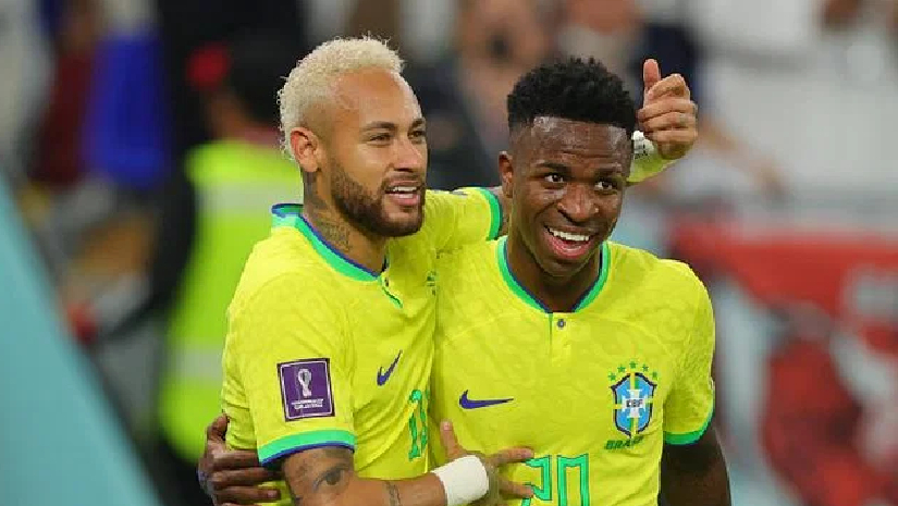 ভিনিসিয়ুসের সমর্থনে দুটি প্রীতি ম্যাচ খেলবে ব্রাজিল