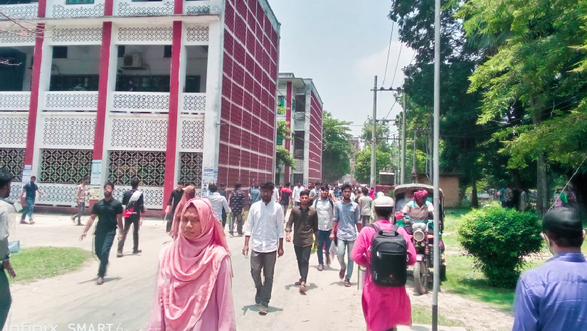 রাবির ভর্তি পরীক্ষা শুরু হয়েছে