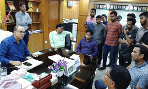 খাবারের মান বৃদ্ধিসহ ১৩ দফা দাবি ইবি শিক্ষার্থীদের