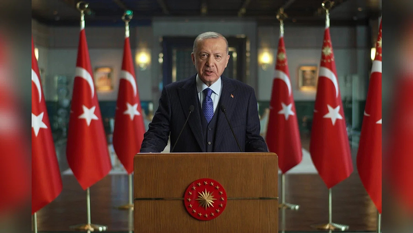 তুরস্কের প্রেসিডেন্ট রিসেপ তাইয়েপ এরদোয়ান