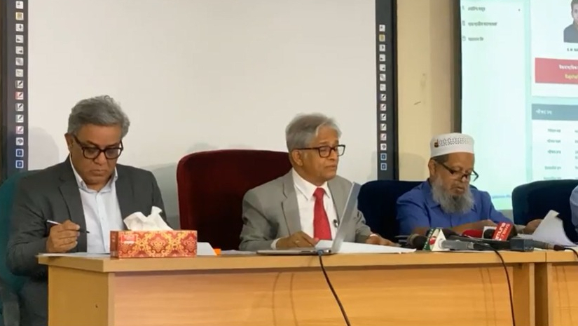 ঢাকা বিশ্ববিদ্যালয়ের ভর্তি পরীক্ষার ফলাফল ঘোষণা করেন উপাচার্য অধ্যাপক ড. মো. আখতারুজ্জামান