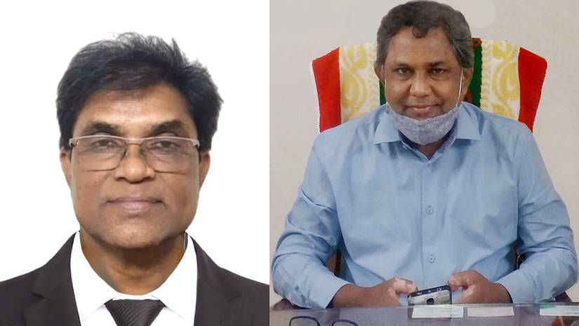 অধ্যাপক স ম আব্দুস সামাদ আজাদ ও অধ্যাপক মো. কামরুল ইসলাম