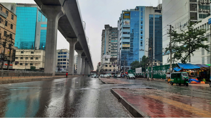 রাজধানীতে স্বস্তির বৃষ্টি