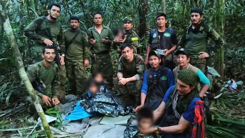 উদ্ধারকৃত চার শিশু