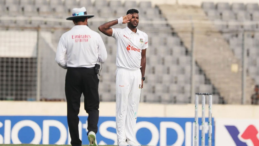 চতুর্থ দিনের শুরুতেই এবাদতের স্যালুট, জয়ের পথে টাইগাররা