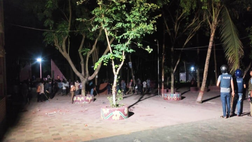 হাবিপ্রবি ছাত্রলীগের দুপক্ষের সংঘর্ষে আহত ৪০ জন আহত হয়েছেন