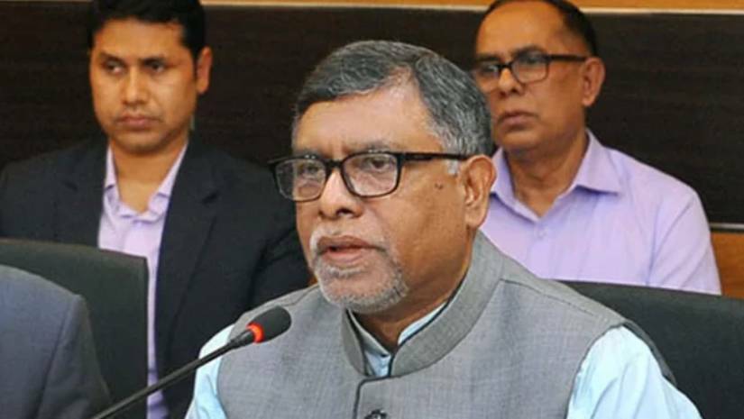 স্বাস্থ্য ও পরিবার কল্যাণমন্ত্রী জাহিদ মালেক