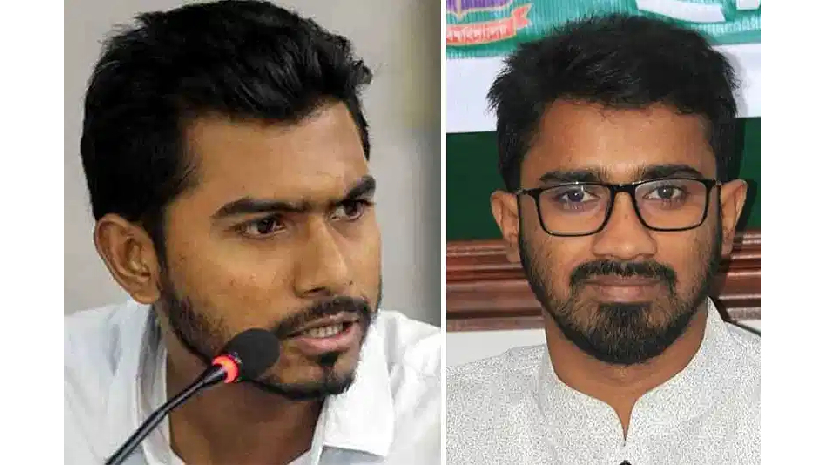 নুরুল হক নুর ও মো. রাশেদ খাঁন