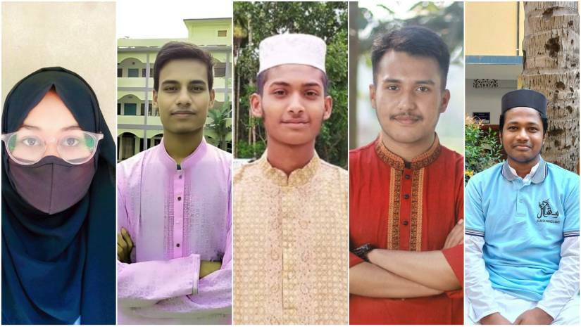 আমিনা বুশরা, আশরাফুল ইসলাম, ইয়াসিন আরাফাত, সায়েদুজ্জামান আলভী ও রাফিউল মাসউদ