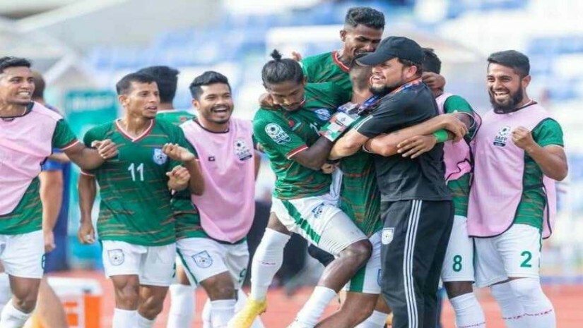 ফিফা র‍্যাংঙ্কিংয়ে এক ধাপ এগিয়েছে বাংলাদেশ 