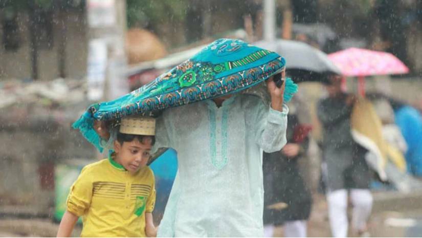 ঈদের দিন সকালে ঢাকাসহ সারাদেশে বৃষ্টির সম্ভাবনা