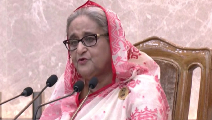 ফেলোশিপ প্রদান অনুষ্ঠানে প্রধানমন্ত্রী শেখ হাসিনা