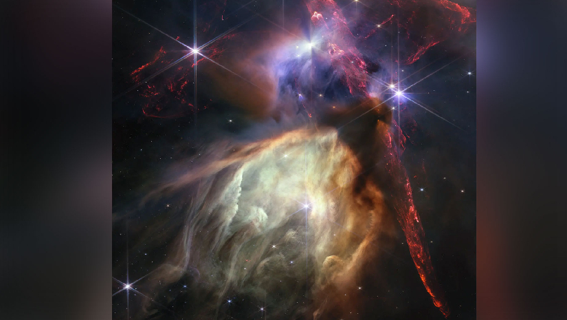 জেমস ওয়েবে ধারণ করা নক্ষত্র সৃষ্টির নতুন ছবি প্রকাশ