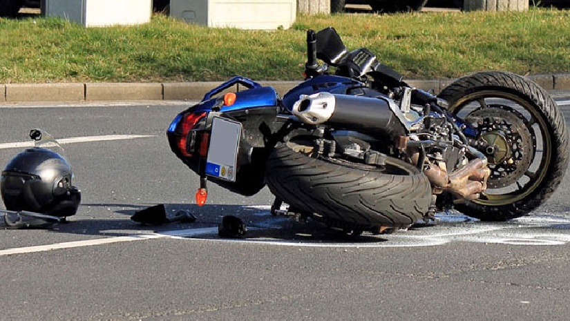 মোটরসাইকেল দূর্ঘটনা