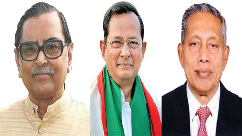 রাশেদ খান মেনন-হাসানুল হক ইনু-দিলীপ বড়ুয়া