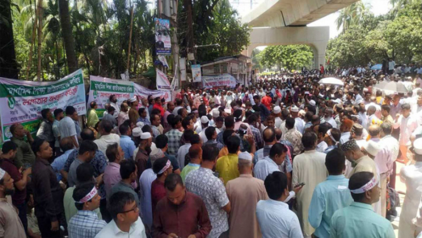 শান্তিপূর্ণ আন্দোলনকে উস্কে দিচ্ছেন শিক্ষামন্ত্রী: শিক্ষকনেতার অভিযোগ