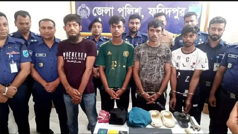 গ্রেপ্তারকৃত আসামিরা