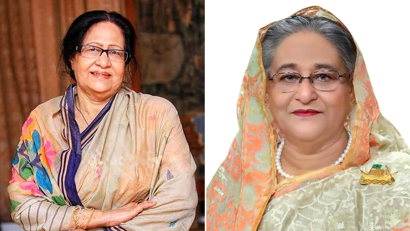 পান্না কায়সার ও প্রধানমন্ত্রী শেখ হাসিনা