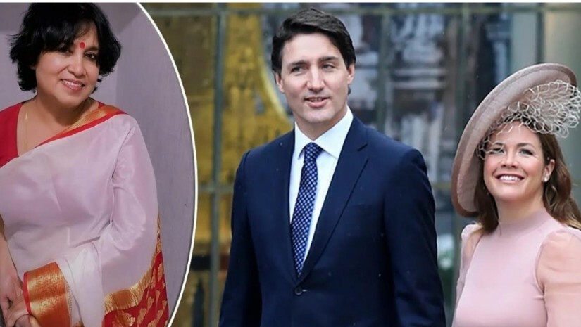 তসলিমা নাসরিন, জাস্টিন ট্রুডো ও সোফি