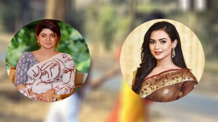 নুসরাত ফারিয়া ও সোহানা সাবা