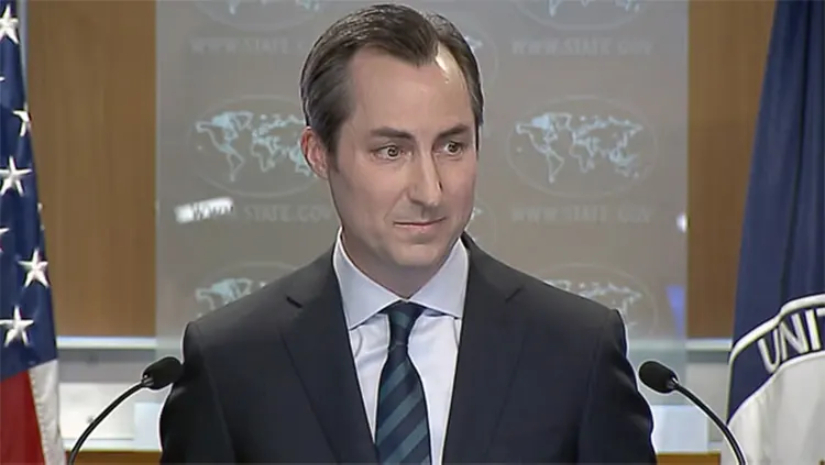 যুক্তরাষ্ট্রের পররাষ্ট্র দপ্তরের মুখপাত্র ম্যাথু মিলার