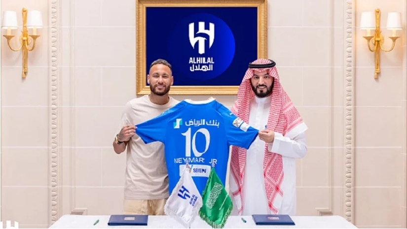 নেইমার এখন আল হিলালের