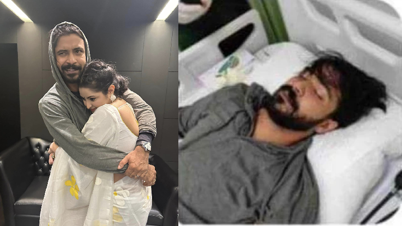 রক্তাক্ত অবস্থায় হাসপাতালে রাজ