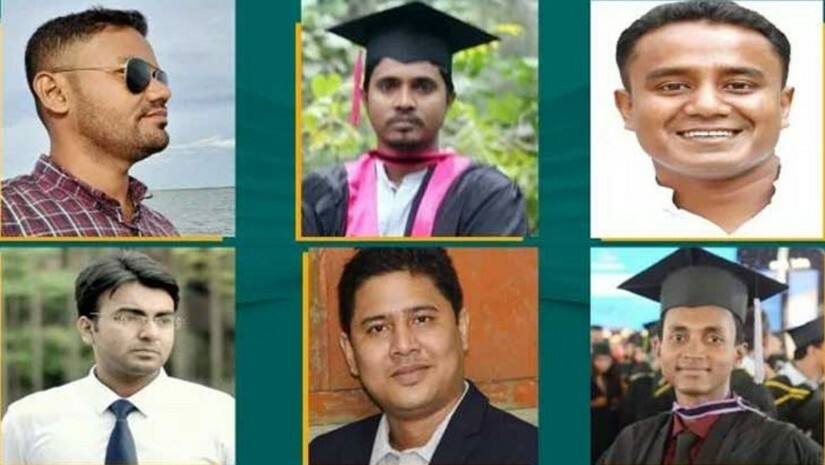 গ্রেপ্তারকৃত ৬ ছাত্রদল নেতা