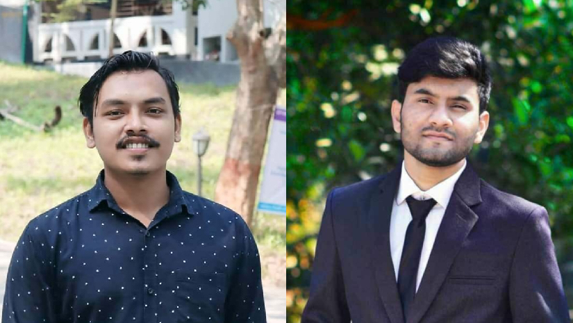 ছবিতে সভাপতি ও সাধারণ সম্পাদক