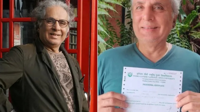 ৬৭ বছর বয়সে স্নাতক ডিগ্রি অর্জন করলেন এই অভিনেতা