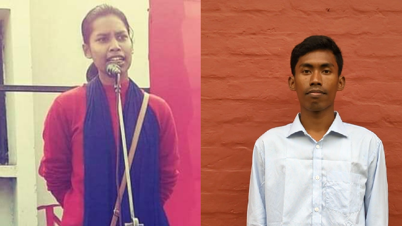 সভাপতি রিফা সাজিদা ও সা. সম্পাদক সঞ্জয় রায়
