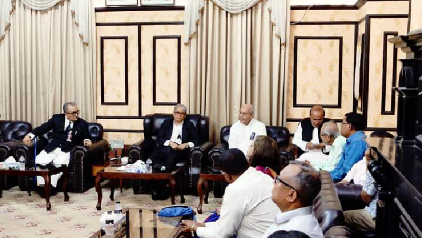 সভায় উপস্থিত সংগঠনের নেতৃবৃন্দ