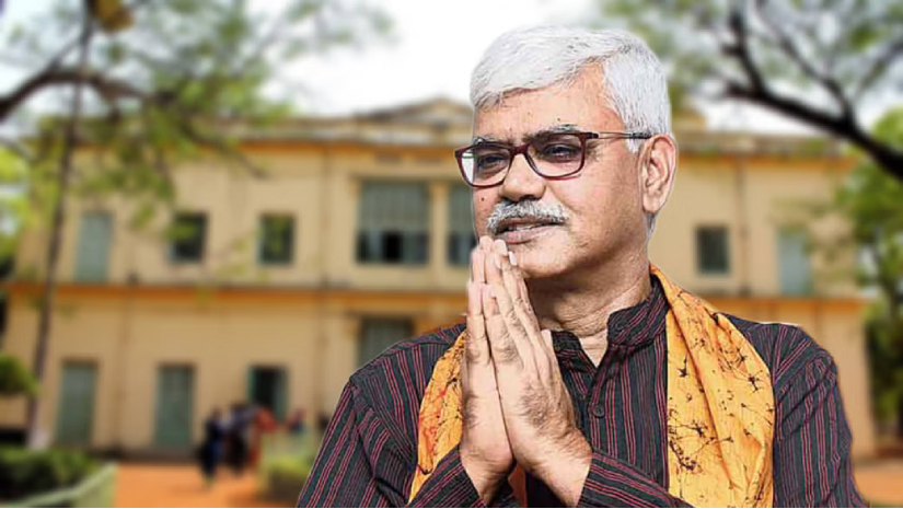 বিশ্বভারতী বিশ্ববিদ্যালয়ের উপাচার্য বিদ্যুৎ চক্রবর্তী