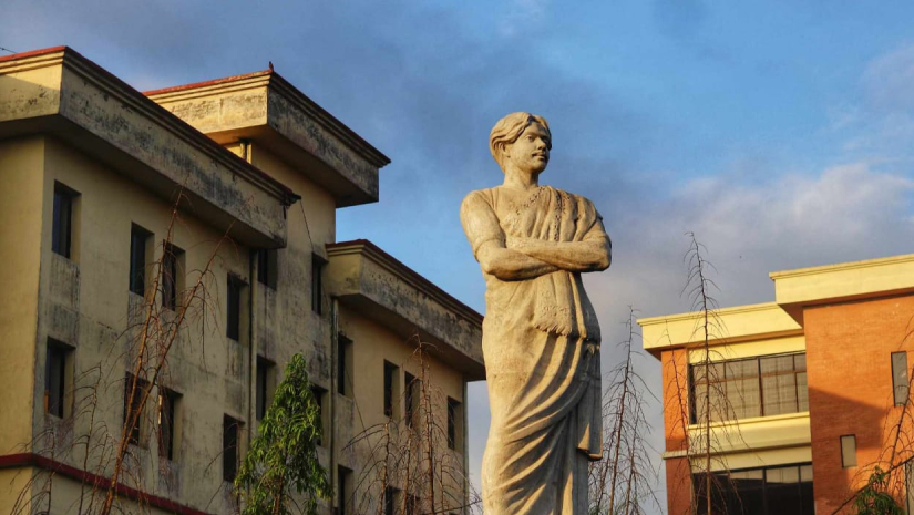 বিশ্ববিদ্যালয়ে কাজী নজরুল ইসলামের ম্যুরাল