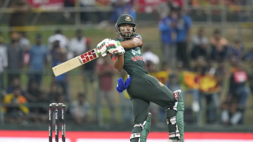 একাই লড়লেন শান্ত, ১৬৪ রানে অলআউট বাংলাদেশ