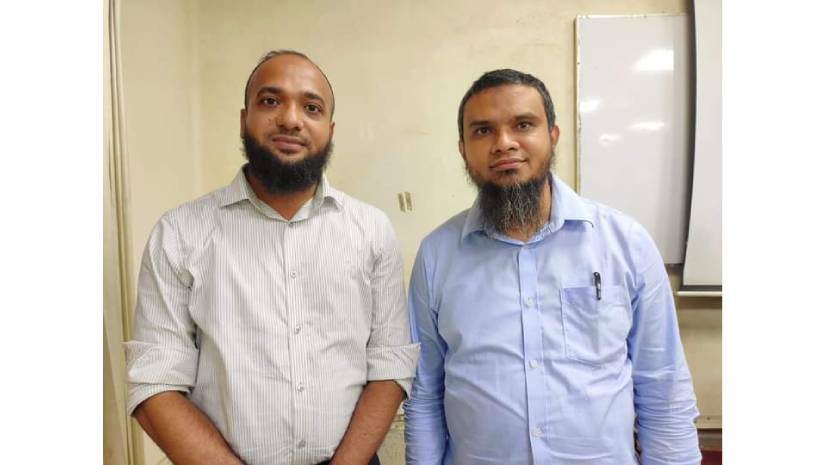 নবনির্বাচিত সভাপতি ও সাধারণ সম্পাদক