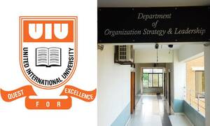 ইউআইইউ ও ঢাবির অর্গানাইজেশন স্ট্র্যাটেজি বিভাগের মধ্যে সমঝোতা স্মারক সই