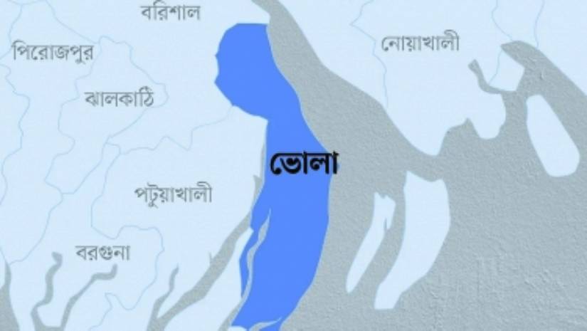 ভোলা জেলা মানচিত্র