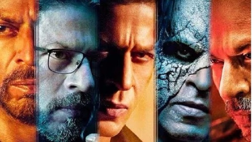 জওয়ান সিনেমায় বিভিন্ন লুকে শাহরুখ খান