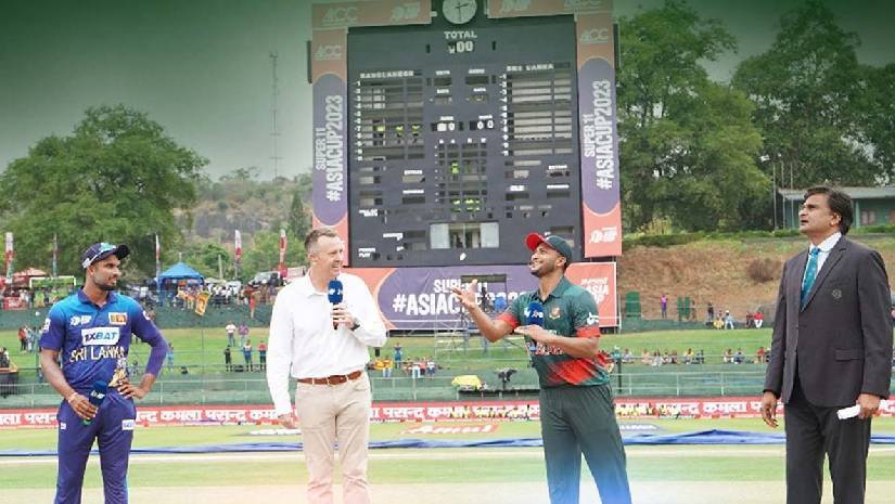 নাঈমকে নিয়েই টস জিতে ফিল্ডিংয়ে বাংলাদেশ