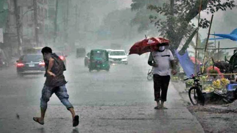 ঢাকাসহ ৯ অঞ্চলে ঝড়ো হাওয়াসহ বৃষ্টির সম্ভাবনা
