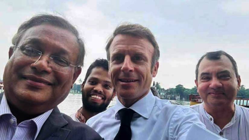 ২ দিনের সফর শেষে ঢাকা ছাড়লেন ম্যাক্রোঁ