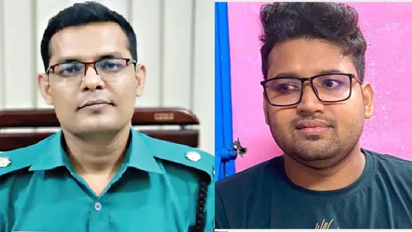 ছবিতে বামে হারুন এবং ডানে মোশারফ